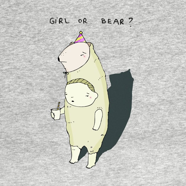Girl or Bear? by meriall